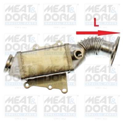 Cooler, exhaust gas recirculation